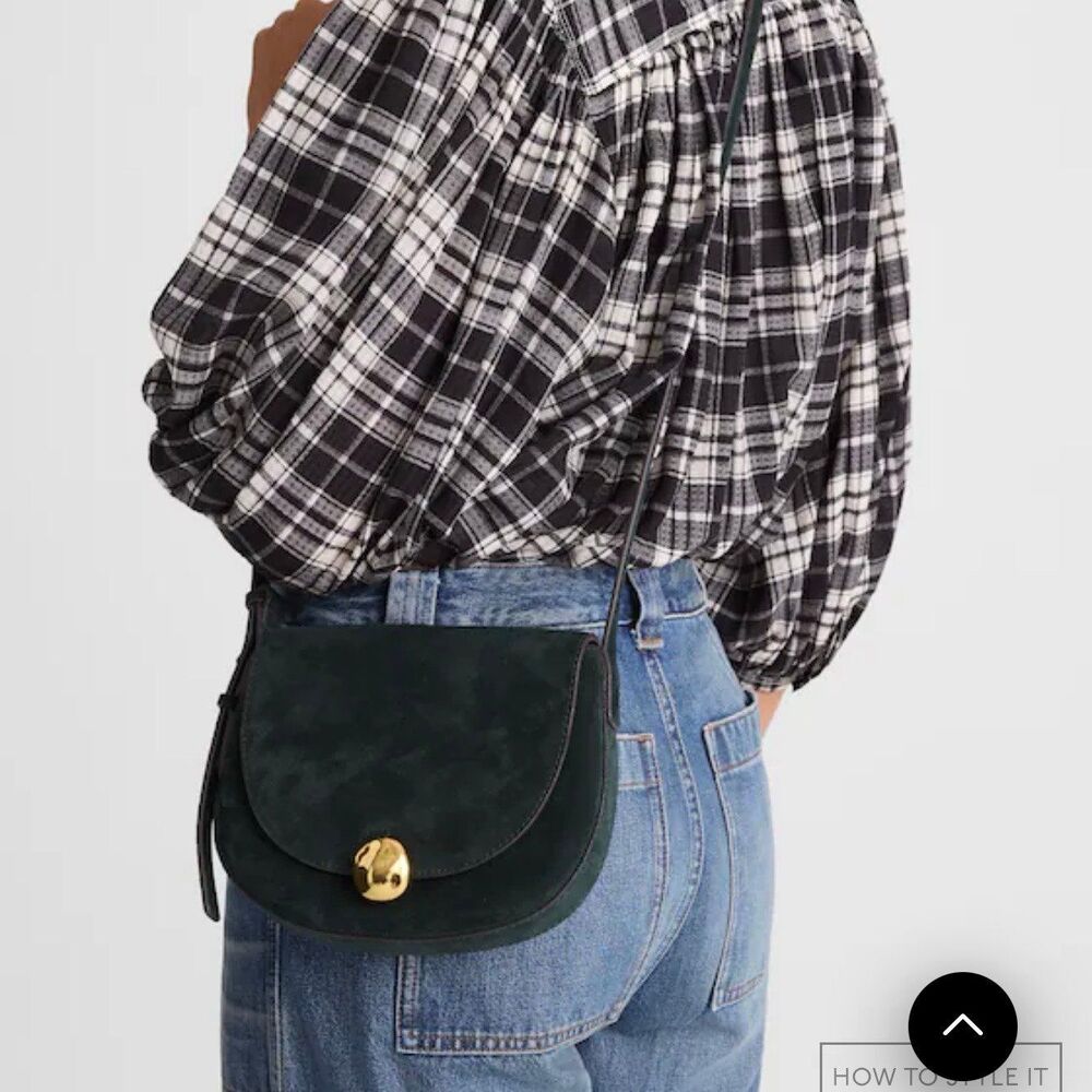 NWT Madewell Dakota Sddle Crossbody Bag